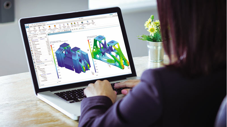 Virtual CAE simulation